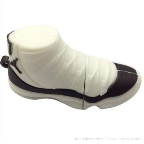 Shoes USB Flash Drive/Customized Package/Printing, 3-year Warranty, 64MB-128GB/Grade A, MOQ of 50pcs
